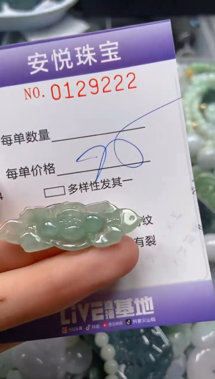 【闪购商品】翡翠颈饰未镶嵌闪购0129222