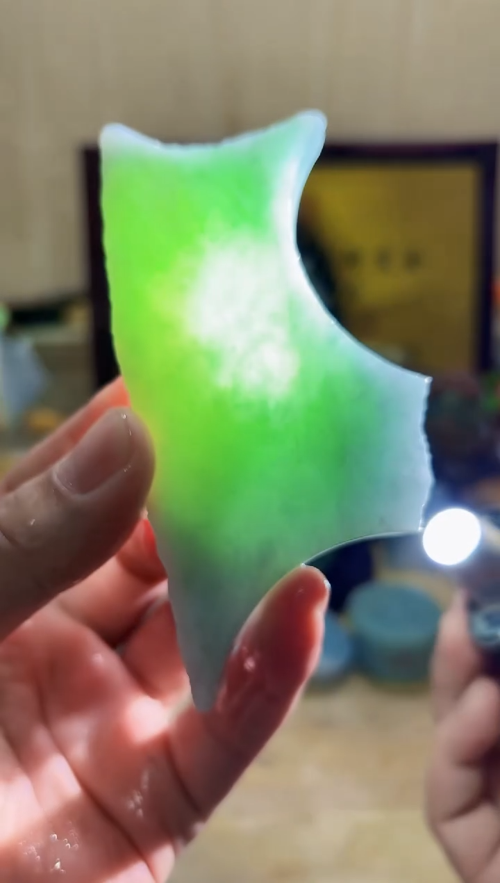 颈饰未镶嵌翡翠A货常星5120