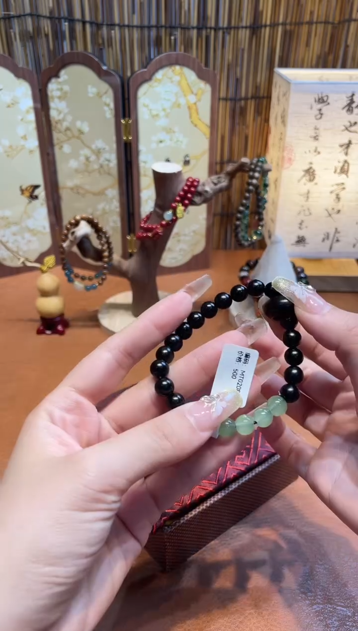 柏木手串/手链沐兮手串珠宝材质配饰（多样性发其一）￥