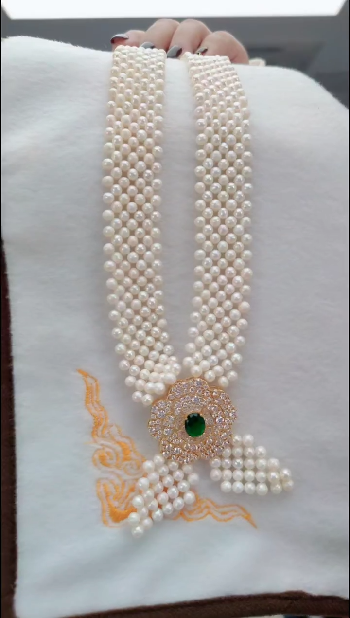 颈饰未镶嵌淡水珍珠2326设计款珍珠项链