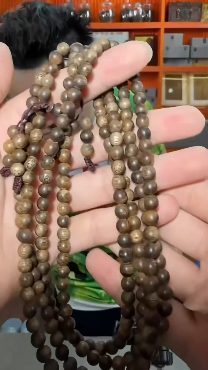 沉香手串76号长串多样性发一