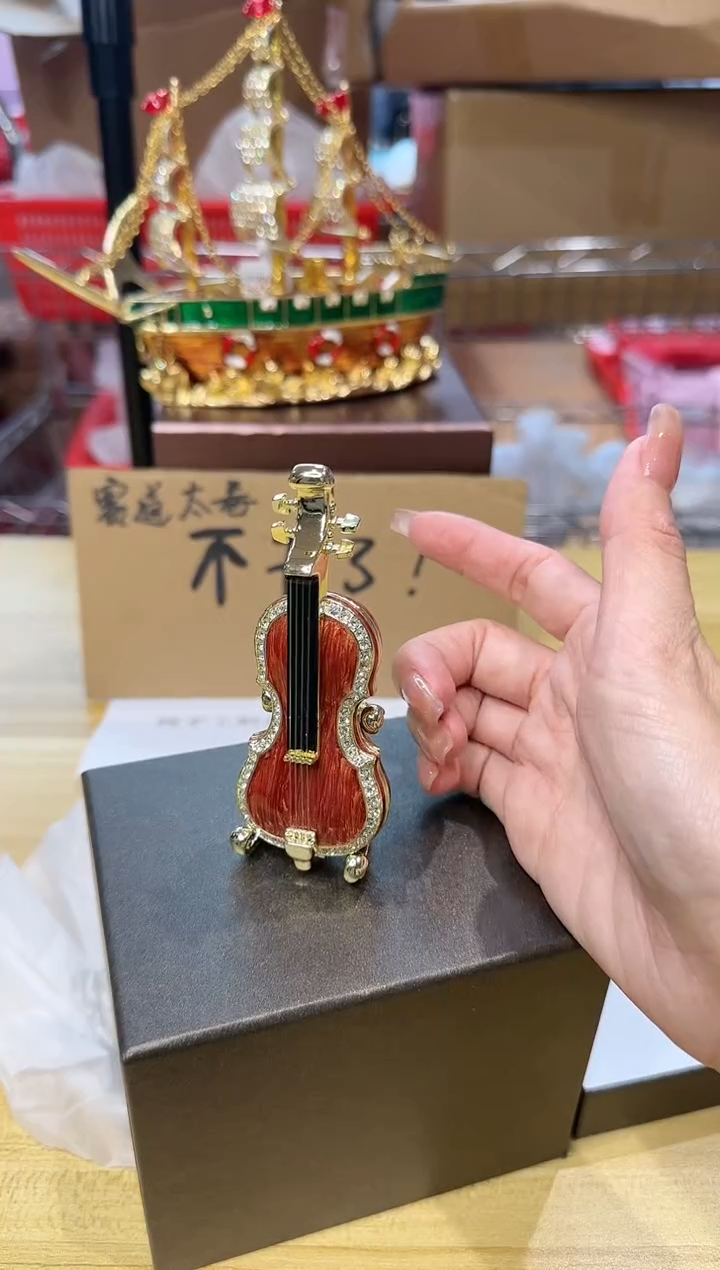 【闪购商品】茶宠珐琅首饰盒摆件AD101