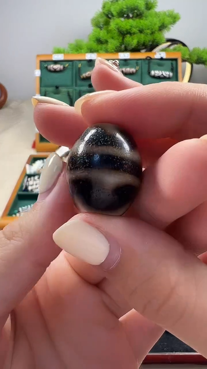 玛瑙/玉髓（覆膜）颈饰未镶嵌26（微瑕随机发货）