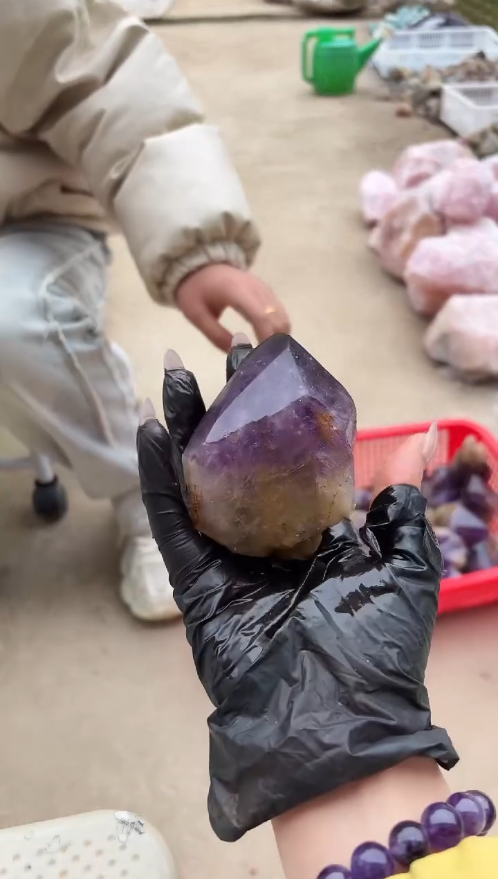 【闪购商品】摆件未镶嵌水晶紫水晶 155