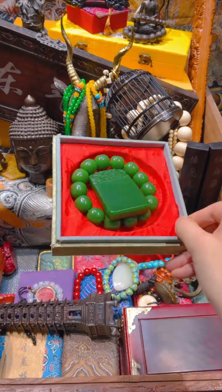 和田玉未镶嵌挂件慧心直播臻选精品推荐