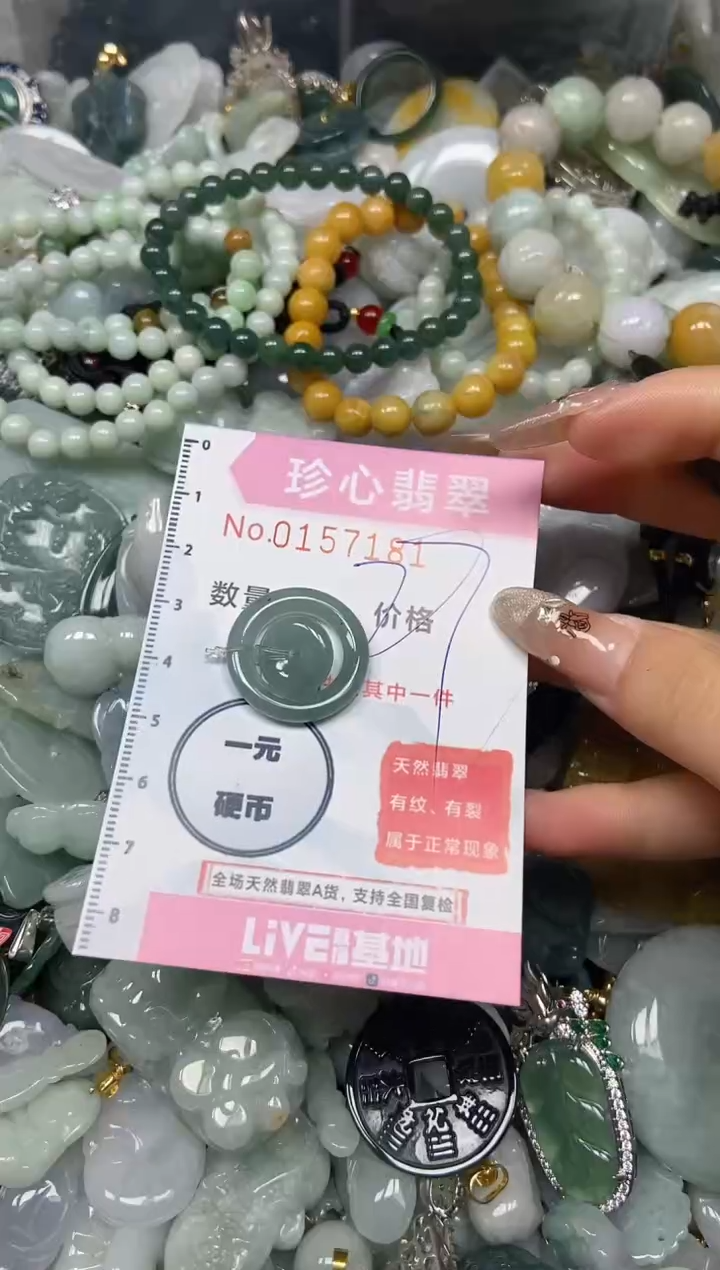 【闪购商品】翡翠颈饰未镶嵌闪购0157181