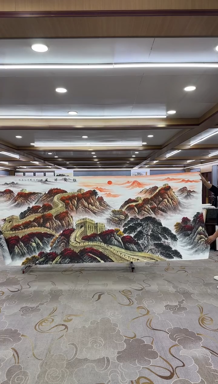 【闪购商品】绘画1王红兵-大丈二-山水国画