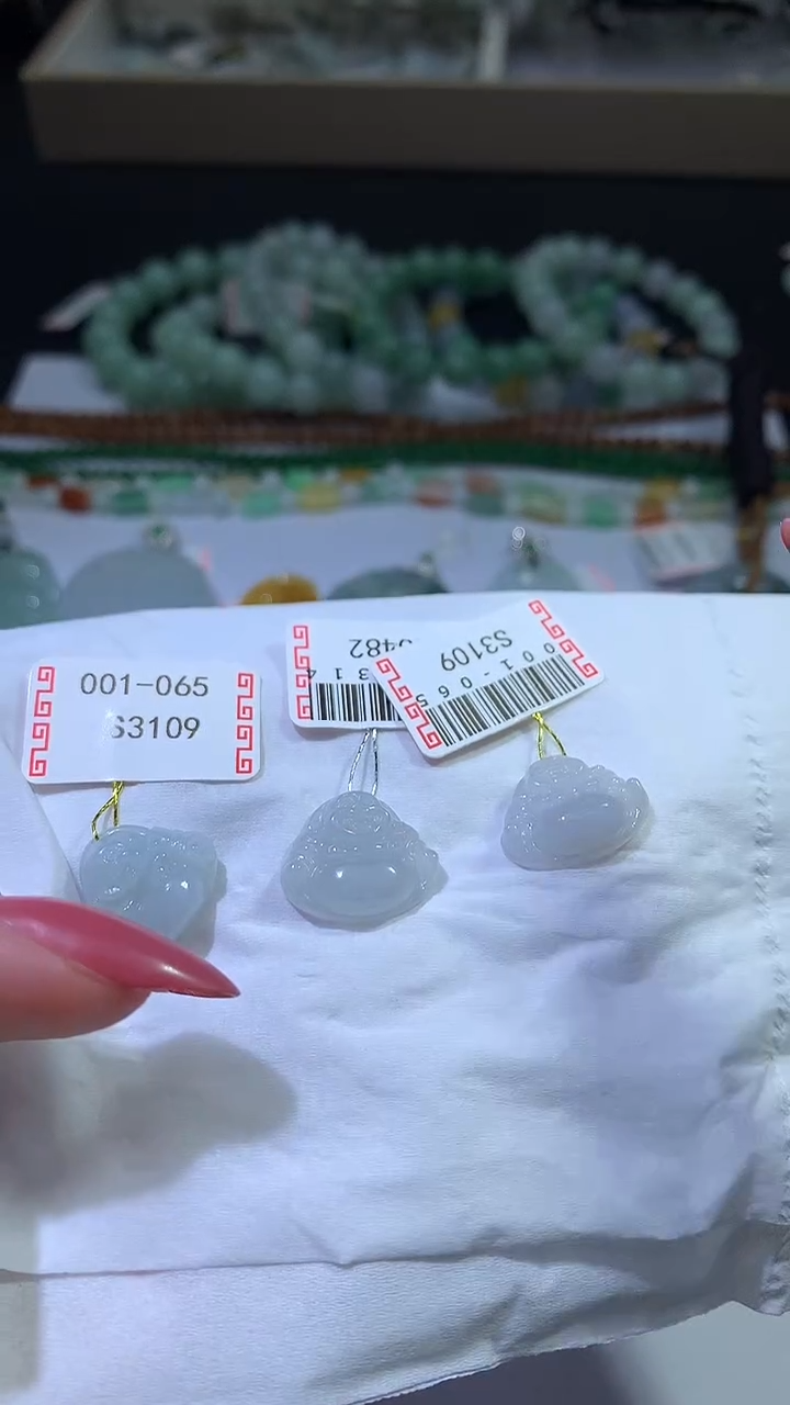 颈饰未镶嵌翡翠ZX018824多样性发一