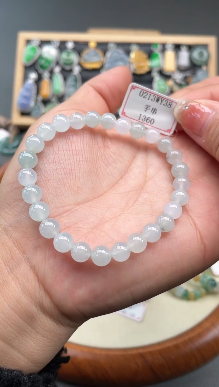 【闪购商品】翡翠手串未镶嵌0213WY38