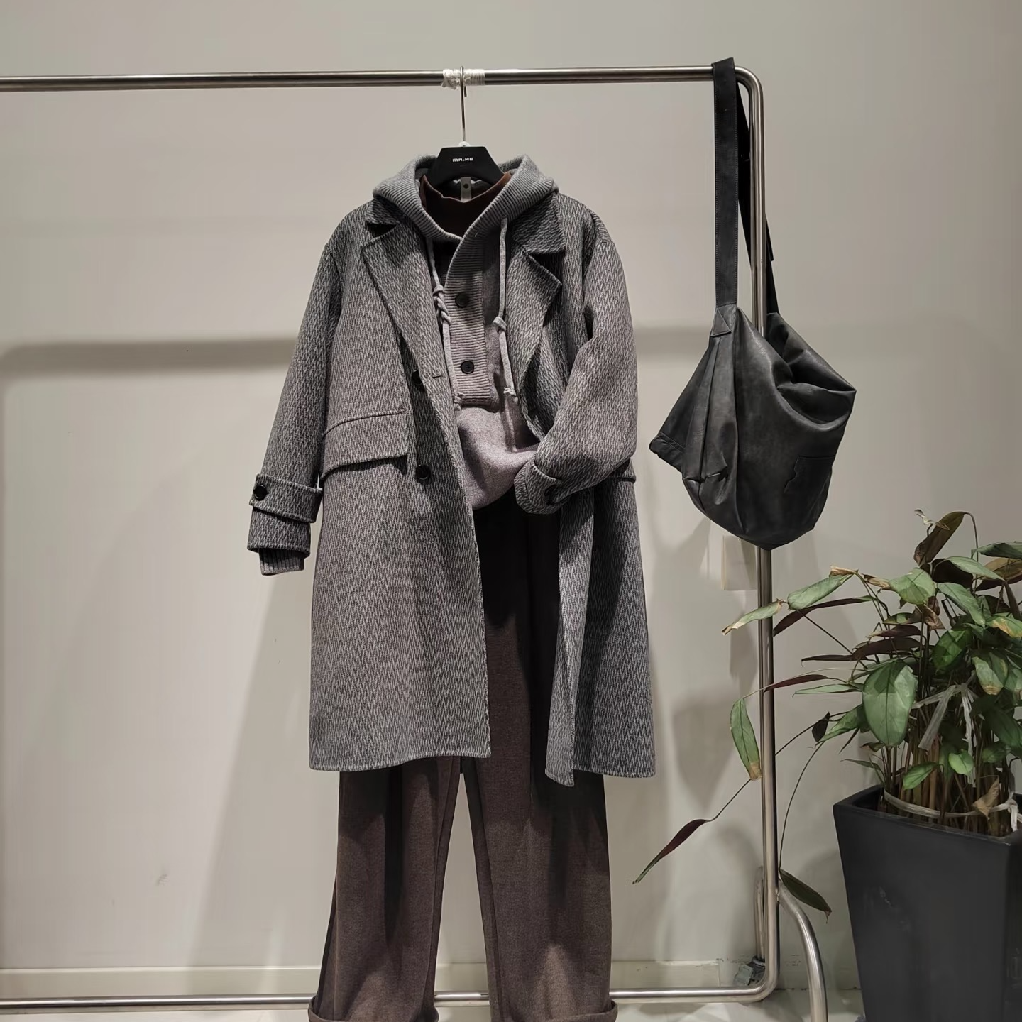 （30）C171-马拉秋冬新款高端定制男数字男女同款小直筒裤裤