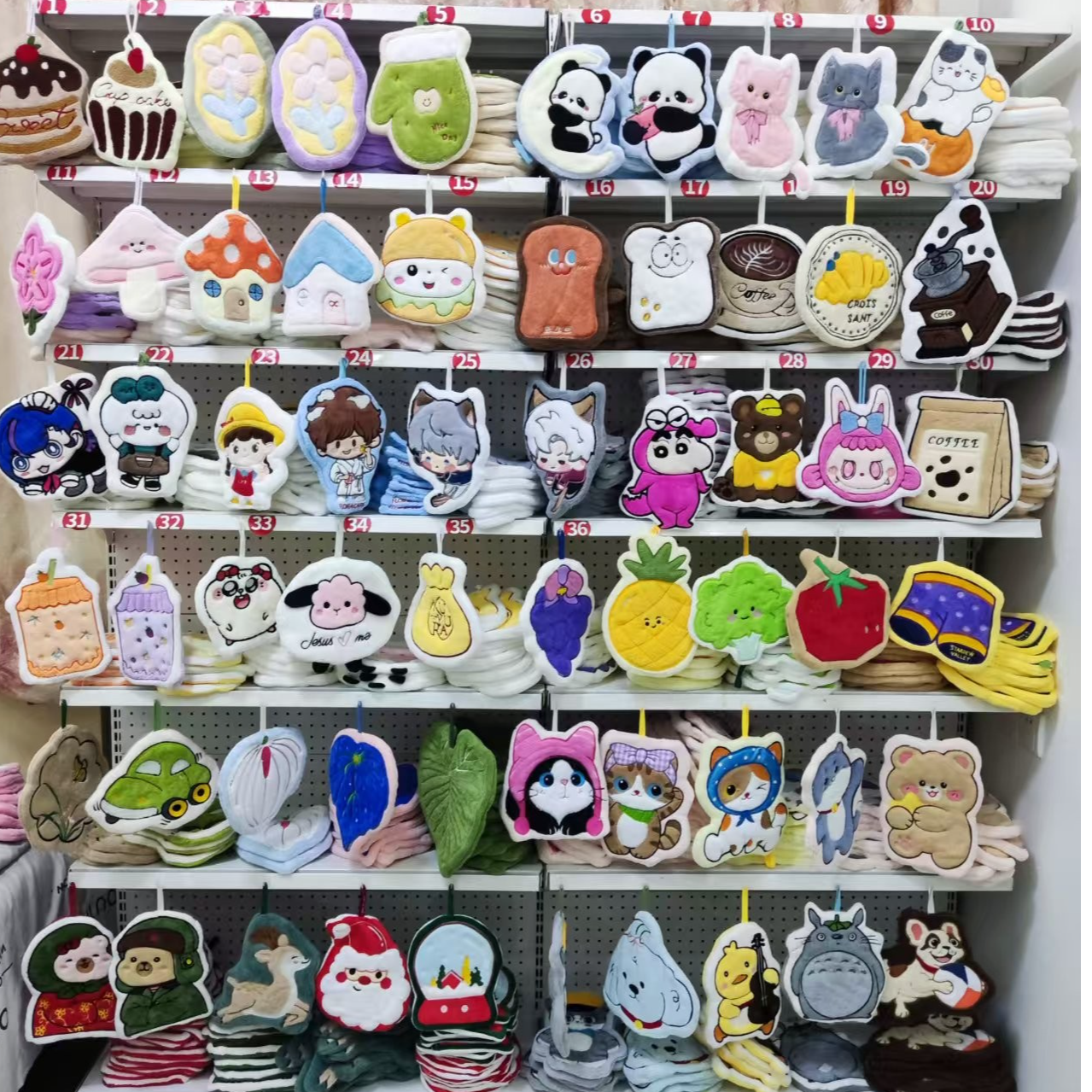 珊瑚绒擦手巾 孤品瑕疵福袋7条装