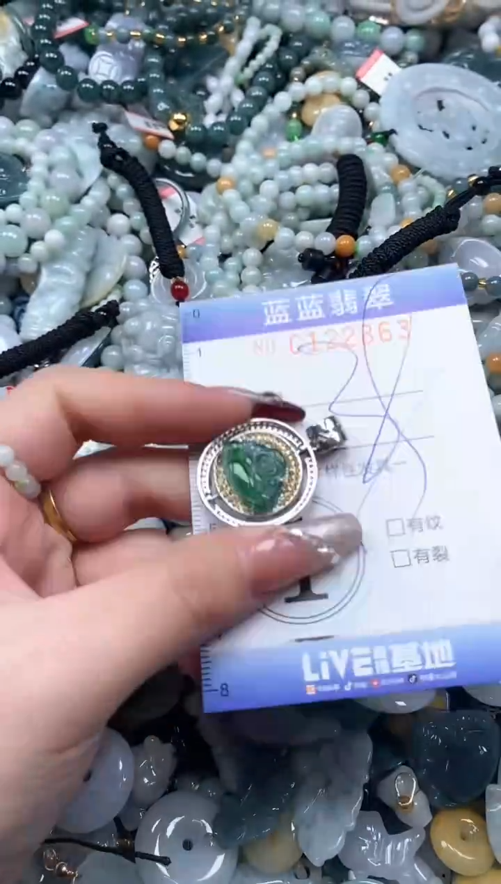 【闪购商品】翡翠颈饰未镶嵌闪购0122863