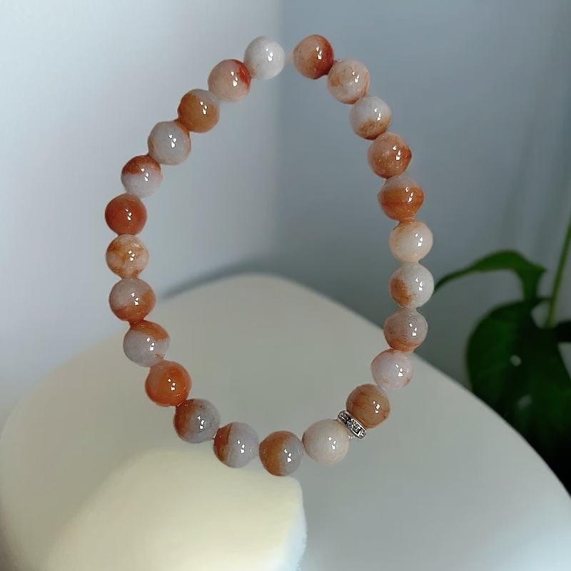 新年福利鸳鸯色翡翠珠串 ≈卡7.8（多样性发货）