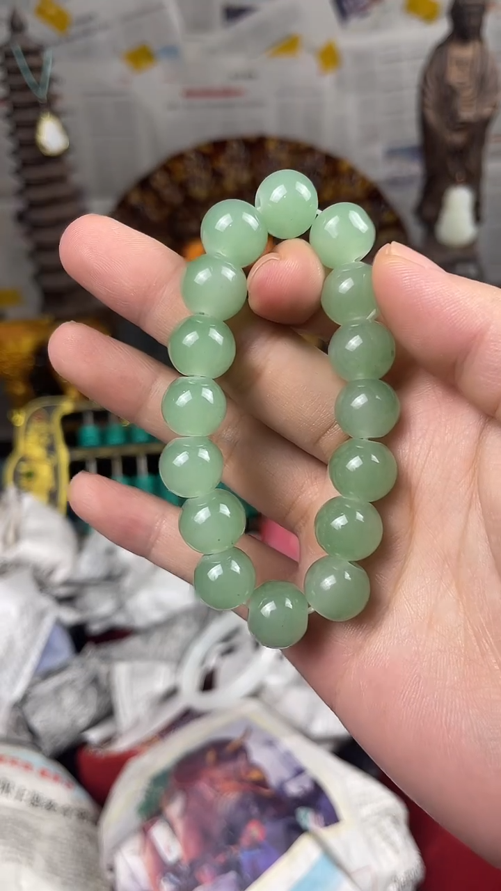 手链未镶嵌和田玉（青白玉）22