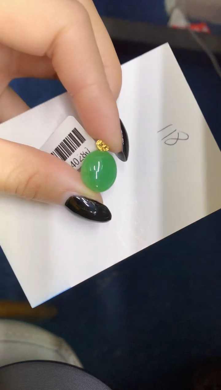 【闪购商品】翡翠18K金镶嵌颈饰00000000000