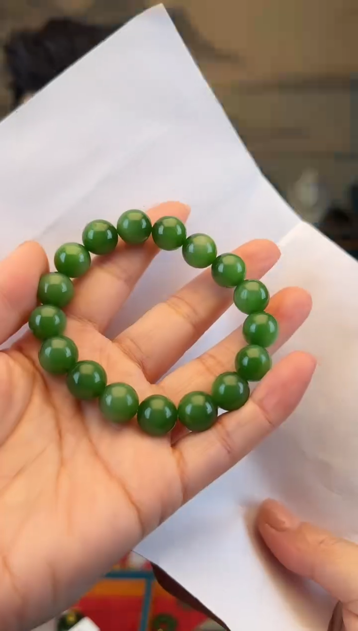 未镶嵌手链和田玉卡12