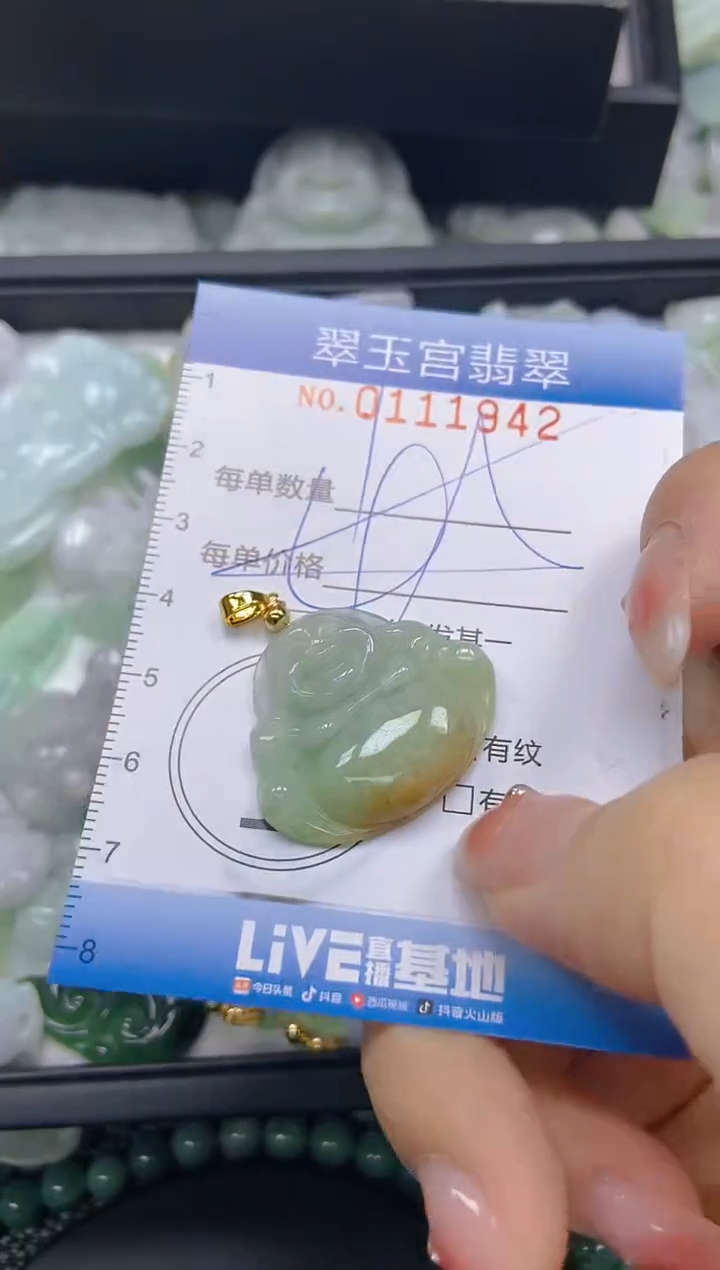 翡翠未镶嵌颈饰闪购0111942