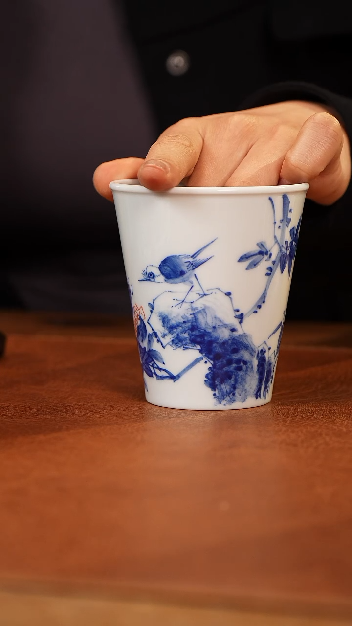 【闪购商品】杯景德镇青花主人杯