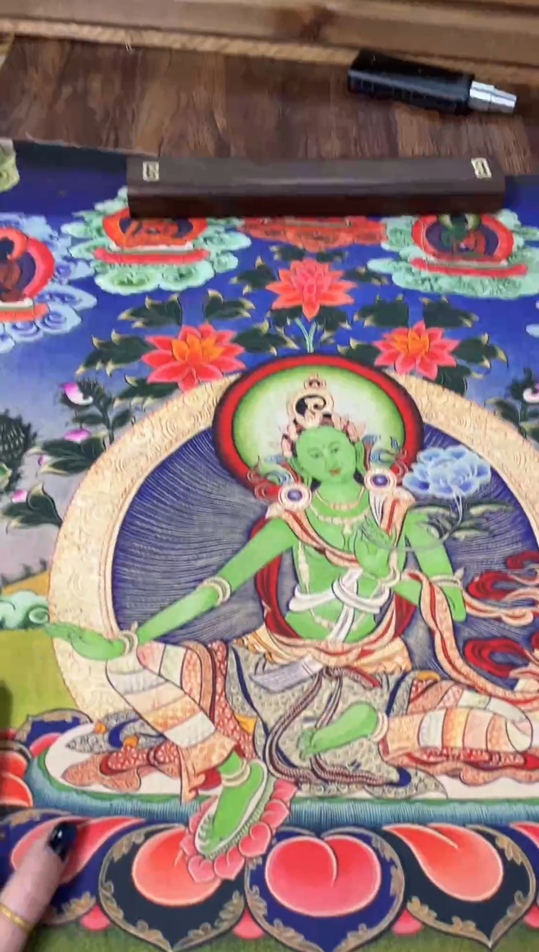 卷轴画晓晓的唐卡tk16