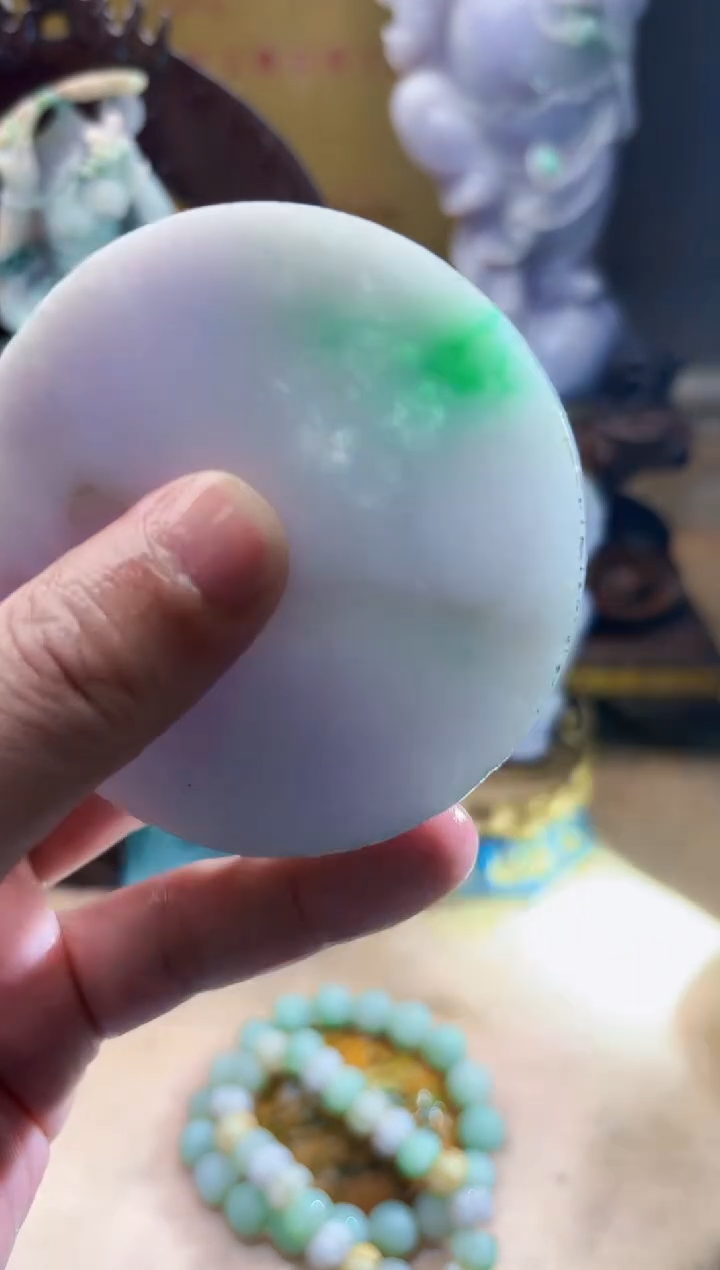 未镶嵌挂件翡翠A货张优9138