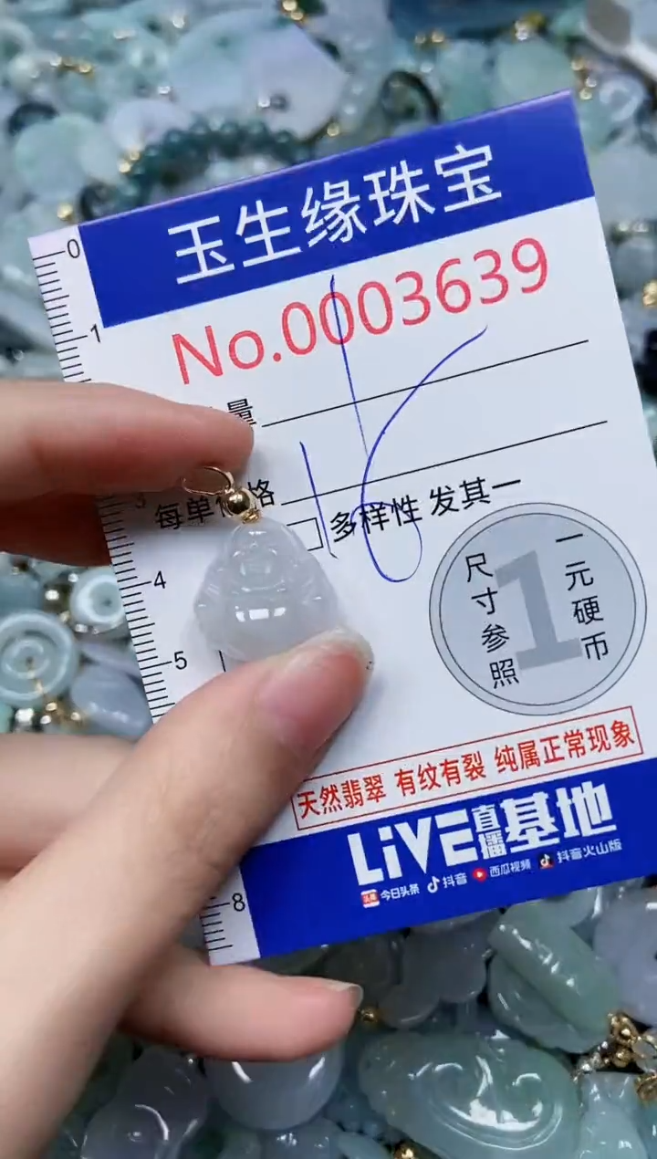 【闪购商品】翡翠颈饰未镶嵌闪购00003639