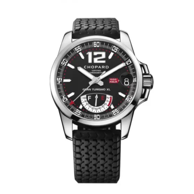 99新 Chopard/萧邦 赛车计时/44mm/168457-3001/黑盘机械运动男表
