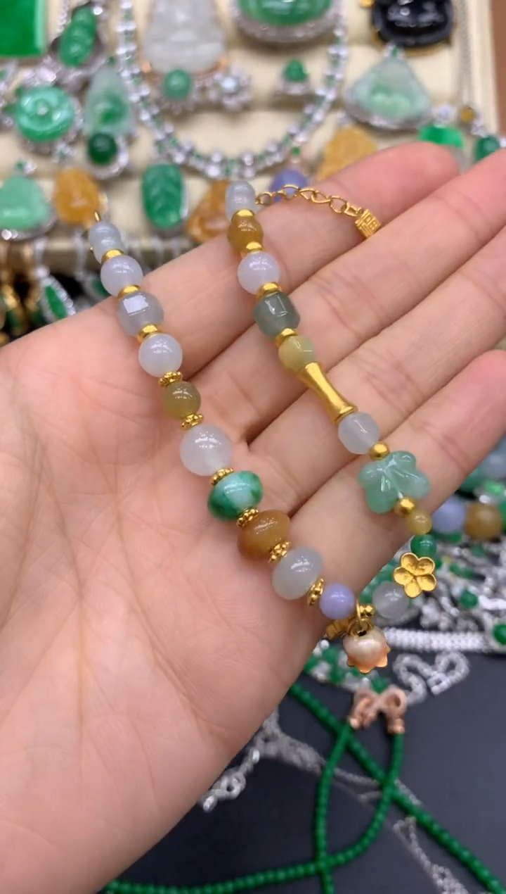 【闪购商品】翡翠手链未镶嵌399-中国好珍宝
