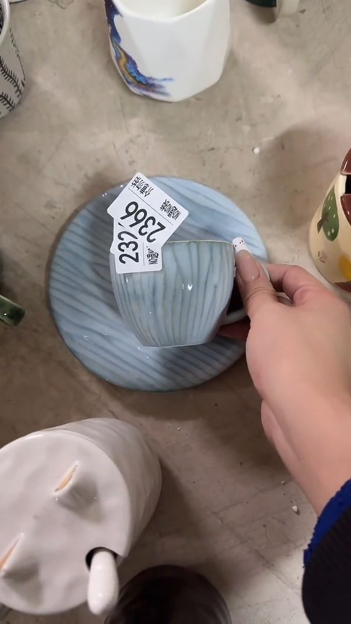 陶瓷手柄款微瑕四单包邮2366