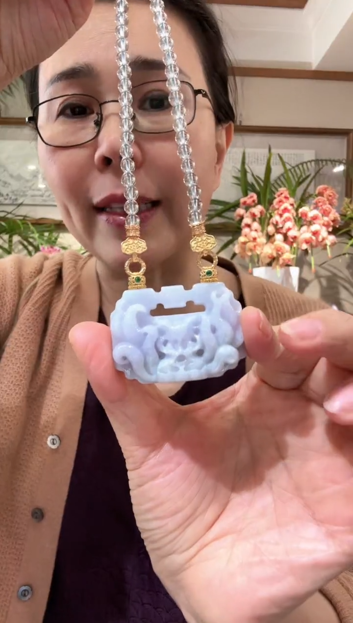 【闪购商品】翡翠颈饰未镶嵌国风