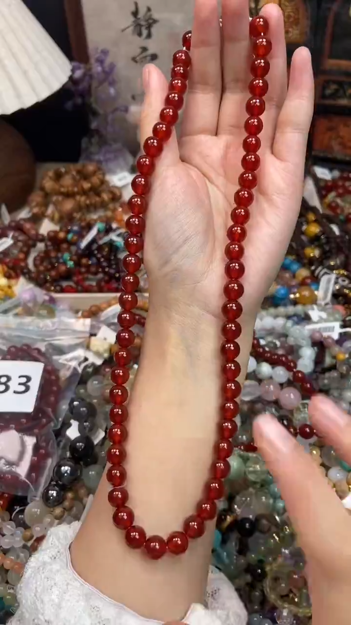 未镶嵌玛瑙项链383