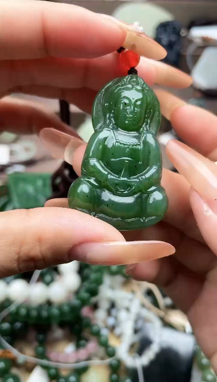 颈饰未镶嵌和田玉未镶嵌和田玉吊坠多样性拍一发一