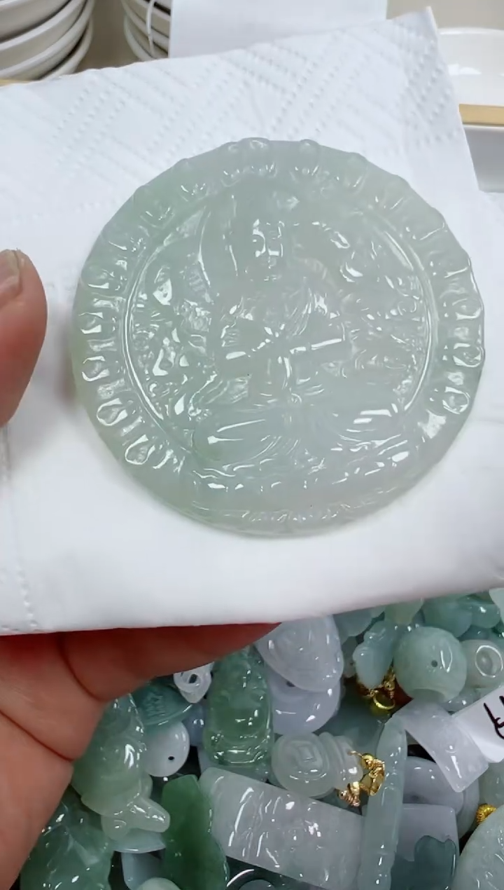 裸石翡翠?****海200号，A货翡翠