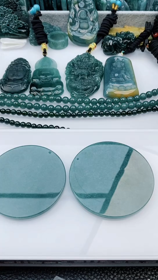 【闪购商品】翡翠颈饰未镶嵌多样性发其1一