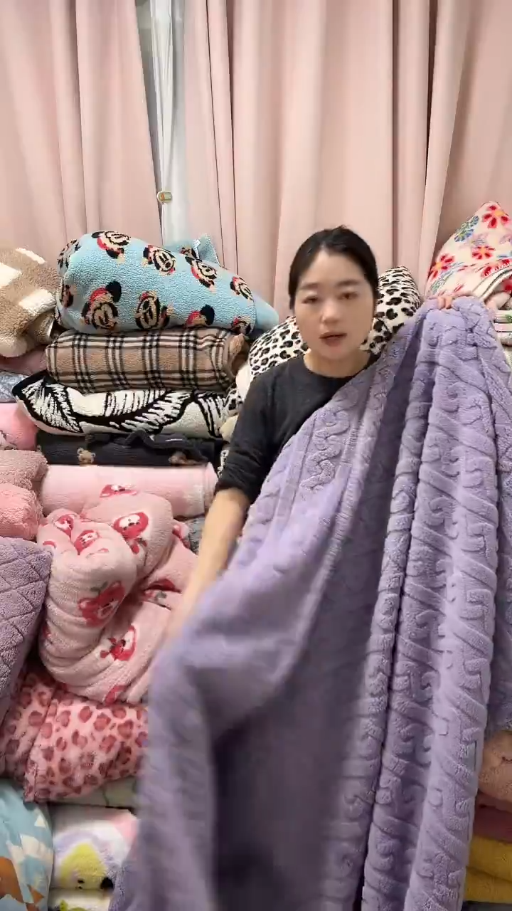 聚酯纤维2-2.3三角针-S-香芋紫麻花-塔芙蓉-瑕疵款