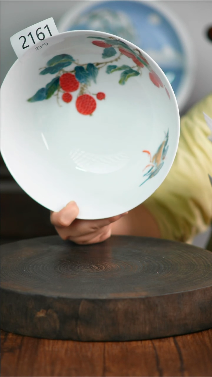 碗手绘釉下彩陶瓷餐具2161