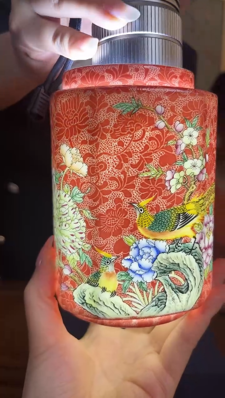 摆件景德镇张文月扒花专场569