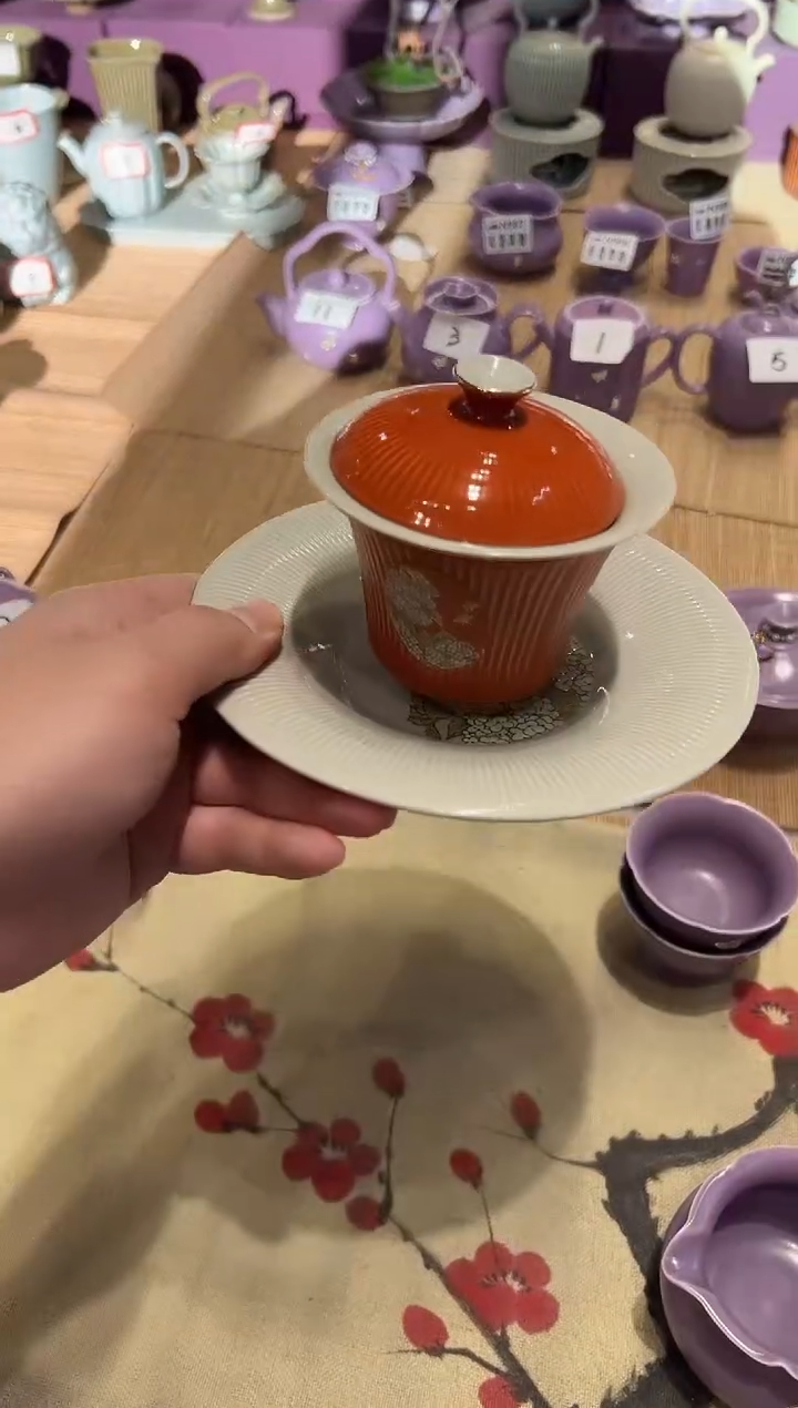 瓷片瓷北溪堂正品茶具 