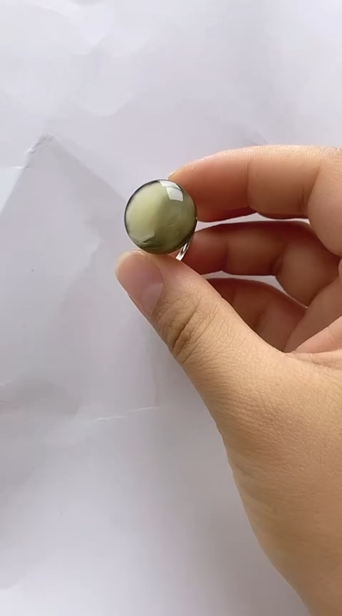 【闪购商品】琥珀裸石银S925镶嵌琥珀戒指