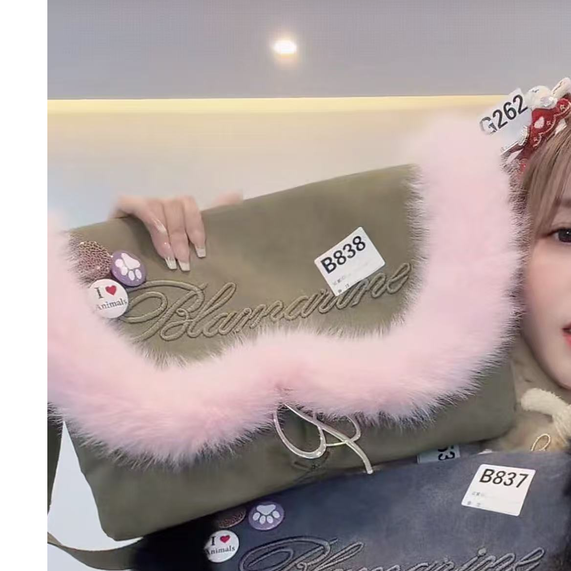 格格家新款定制女包大包3312