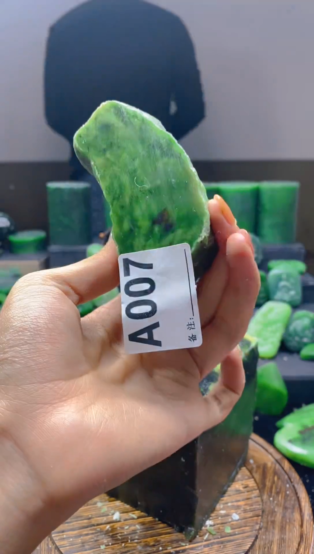 未镶嵌和田玉珠宝半成品1