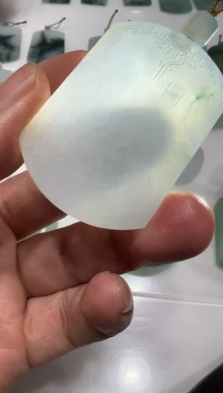 【闪购商品】定制翡翠未镶嵌无事牌