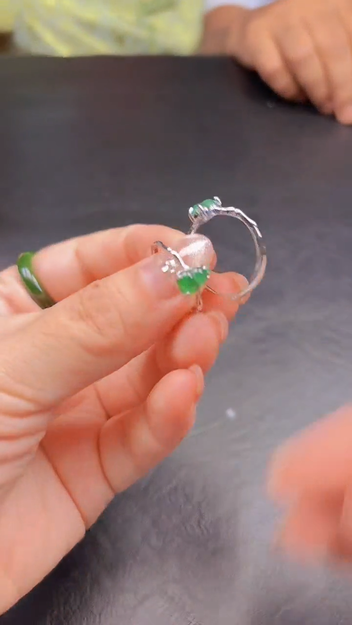 翡翠戒指合金60264/多样性/发一件