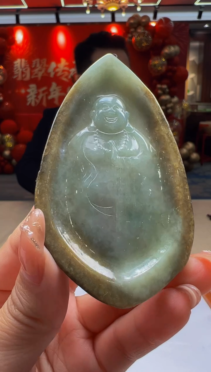 【闪购商品】定制翡翠未镶嵌Q2025-2-15-14