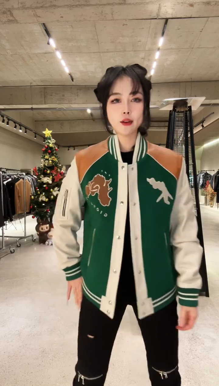 48（125斤内）真皮拼接夹克