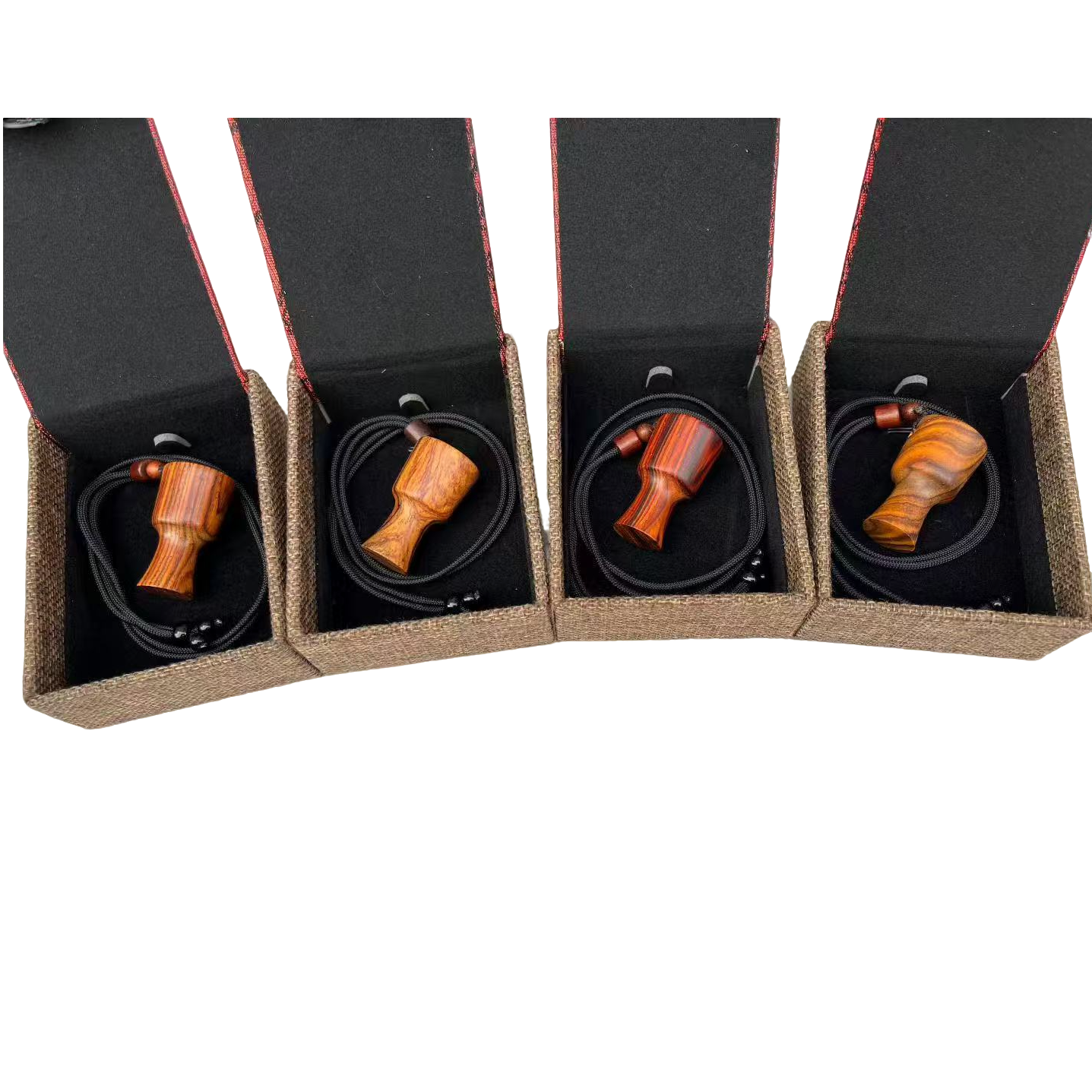 檀木非洲鼓项链手工艺品迷你吊坠非洲鼓