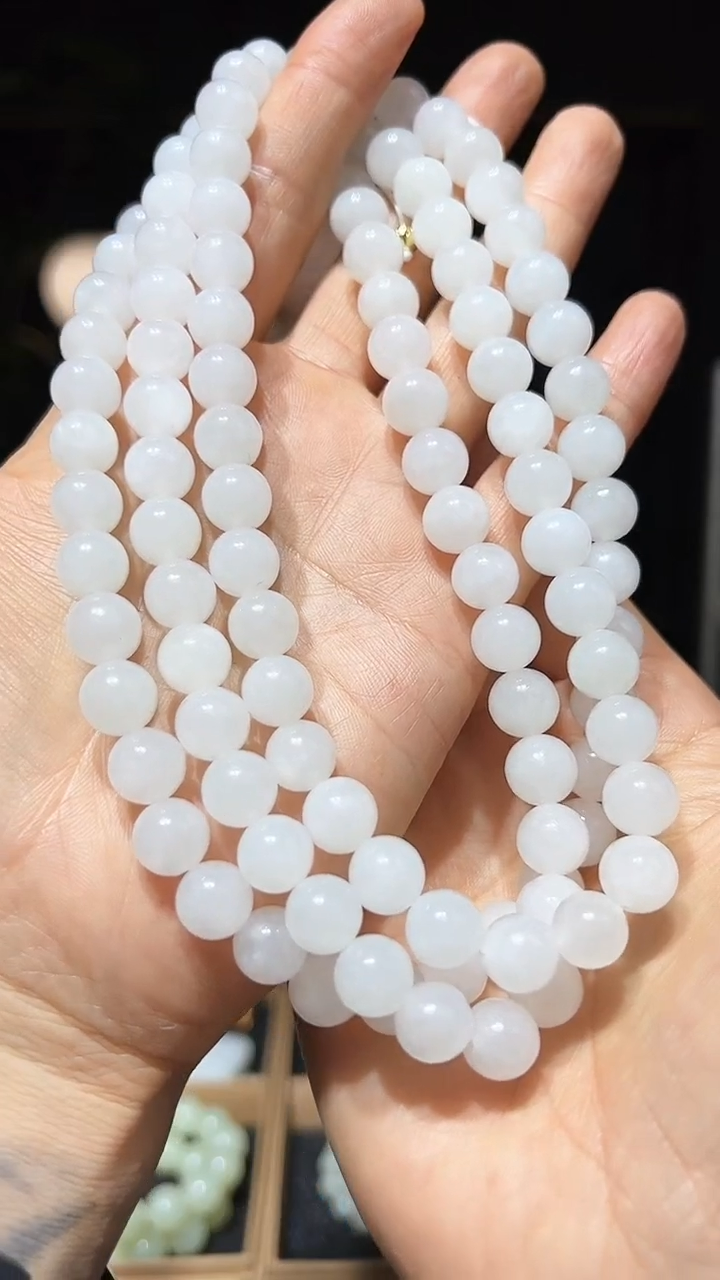 【闪购商品】和田玉手串未镶嵌10+圆珠108