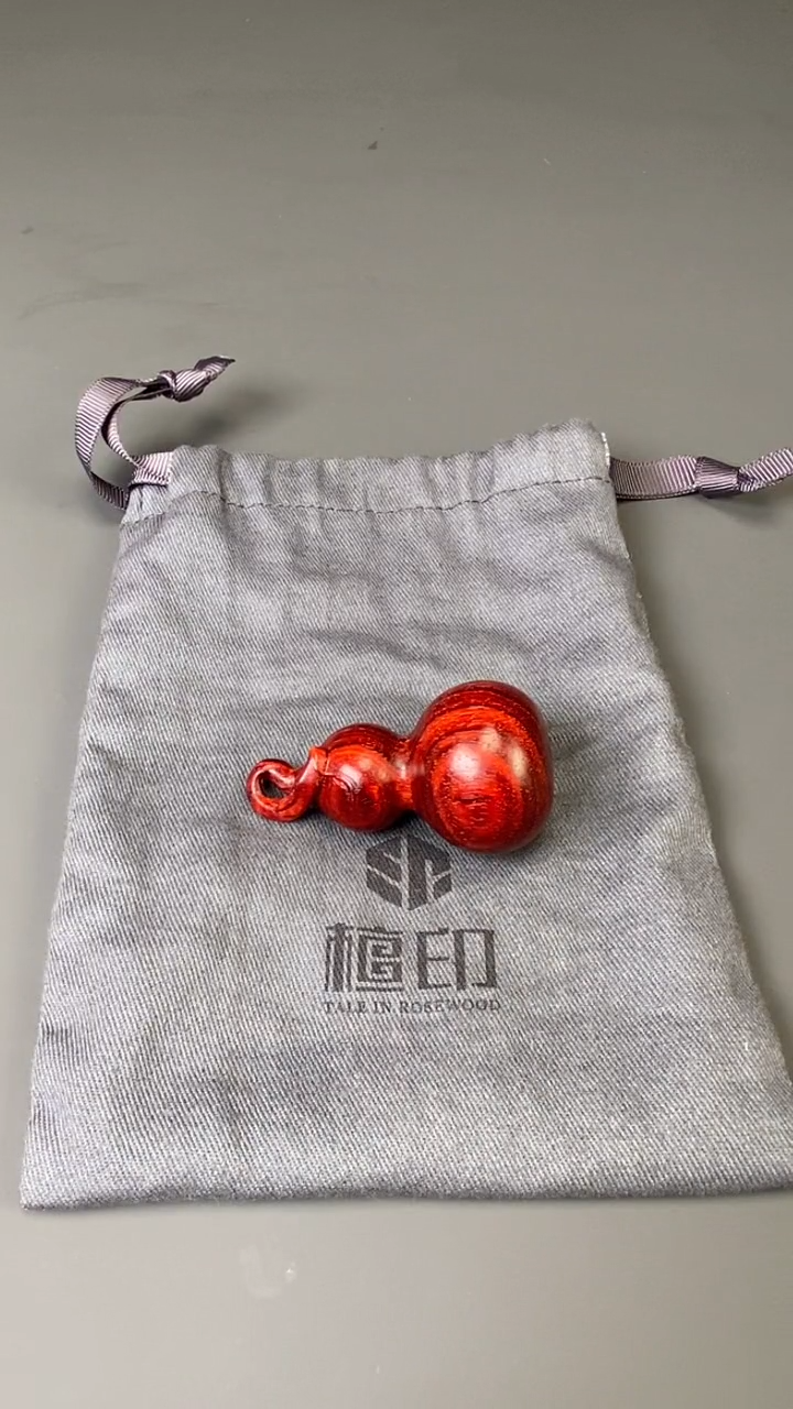 檀香紫檀（小叶紫檀）把件印度小叶紫檀 葫芦