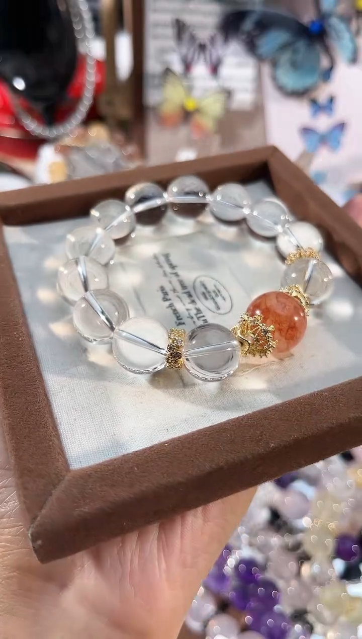 【闪购商品】水晶手链未镶嵌多样性发货颜色微差【拍两单！！】