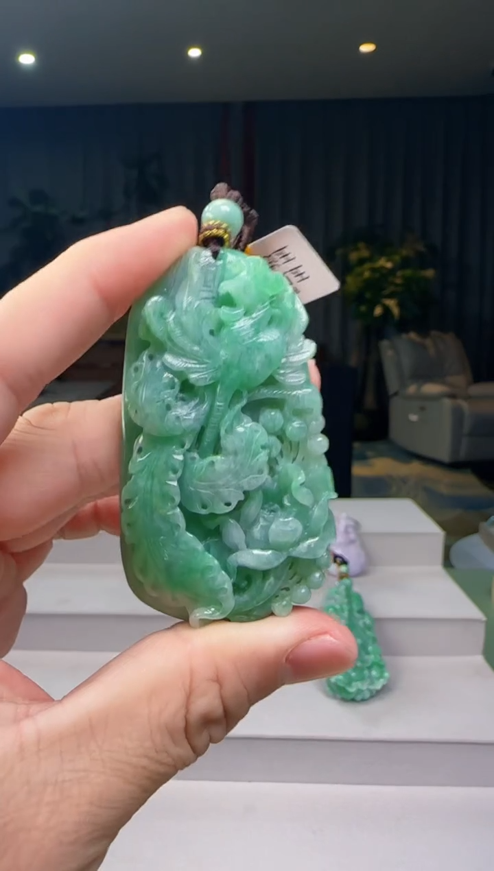 吊坠(不含链)未镶嵌翡翠YL@@960Q3J20395