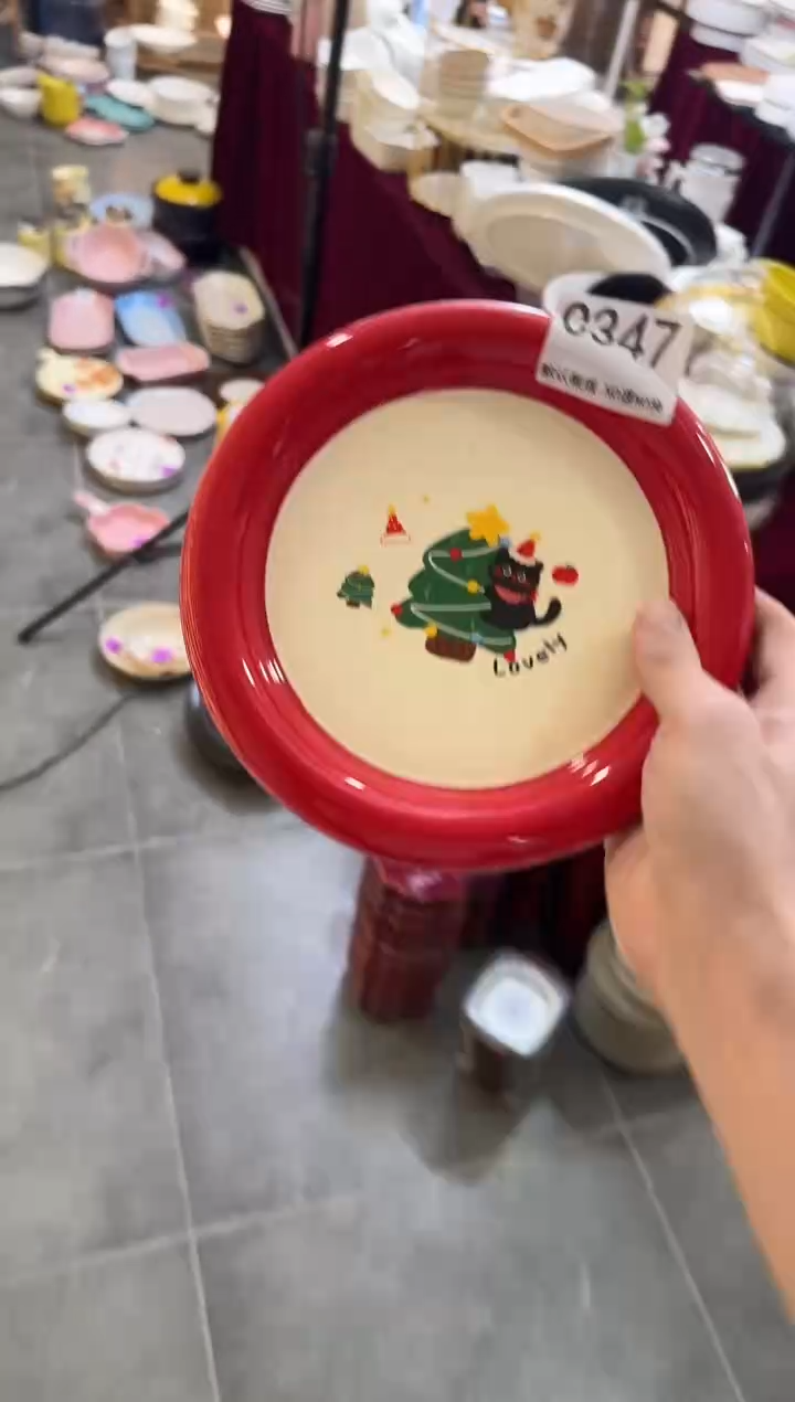 摆件陶C347   陶瓷餐具库存微瑕